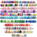 Clear Spacer Bead Glossy Beads with 2 Listed Options view 1