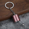 Metal Manual Gear Shift Keychain in 10 Color Styles view 10