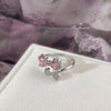 Pink Heart Bow