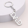 DAD MOM Zinc Alloy Letter Keychain Father's Mother's Day Gift