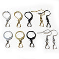 Earring Hooks With Pinch Bails in Twelve Finish and Hook Styles view 5