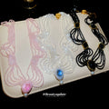 Layered Beaded Lace Collar Necklace in Three Colors view 4