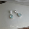 Aqua Teardrop