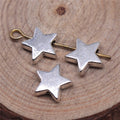 Dimensional Five-Point Star Small-Hole Beads in Five Finishes view 2