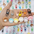 Random Resin Cat Paw Lobster-Clasp Charm with Colored Hardware view 2