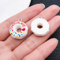 White Heart and Star Glossy Charms with 39 Listed Options view 11