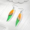 Orange Green Leaf