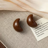 Red Brown Crescents