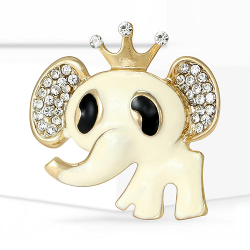 Crowned elephant in a second product view