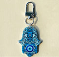 Acrylic Hamsa Evil Eye Keychains Silver Lobster Clasp 8 Prints view 12
