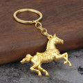 Horse Keychain Zinc Alloy Waist Hanging Charm Gift Accessory