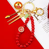 Red-Bead Gold-Bowl