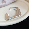 Silver Triangle Cuff