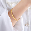 Gold Oval Cuff