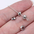 6x6x3.1mm 0.3g Multicolor Zinc Alloy Abacus Small Hole Spacer Beads for DIY Bracelet Necklace Making