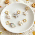 Ten Gold Tone Ocean Heart Butterfly Pendants And Bikini Clasps view 3