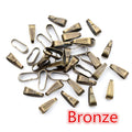 Metal Pinch Bail Pendant Connectors in Eight Color Finishes view 6