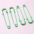 Color Coated Metal Safety Pins in Ten Color Options view 12
