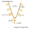TXP435 TwoToneNecklace