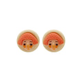 Twenty Two Colorful Cartoon Floral and Novelty Earrings view 7