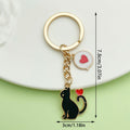 Piano and Music Note Charm Keychains in 27 Pictured Variations for Bags and Keys view 9