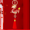 Solid-Red-Dragon Red-Tassel