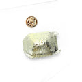Green Crystal Chinese Character Metal Brooch in Two Designs view 4