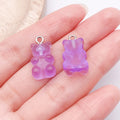 Purple Star and Heart Glossy Charms with 39 Listed Options view 6