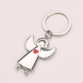 Angel Wing Metal Keychain Religious Church Gift Keychain Pendant