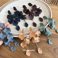 Petal Sequin Cascade Drop Earrings Available in Five Colors view 2