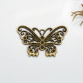 42x28mm Alloy Butterfly Charm Pendant for Necklace DIY