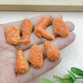Metallic Chicken Food Metal Charms with 9 Listed Options view 3