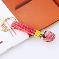 Clay Crystal Strawberry Keychains in Six Colors plus Assorted Option view 3