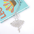 Rhinestone Ballerina Metal Hanging Ornament Two Styles view 6