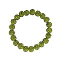 Rhinestone Disco Ball Stretch Bracelet Seven Colors view 10