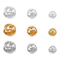 Openwork Mesh Ball Metal Spacer Beads for Jewelry Making view 5