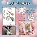 Sea Turtle Starfish Shell Dreaming Of Sea Key Ring view 4