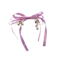 Lily Of Valley Ribbon Bow Duckbill Hair Clips Four Colors view 5