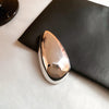 Silver Teardrop Brooch