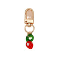 Mini Glass Fruit and Vegetable Clip Keychains in Fifteen Designs view 5