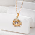 Gold Tone Colorful Evil Eye and Animal Pendant Necklaces view 6