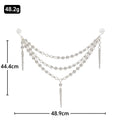 Clear Acrylic Crystal Bead Christmas Garland Swag Decor view 4