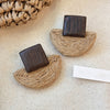 Dark Brown Round