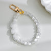 White Cat Eye Beads