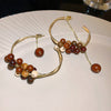 Brown Gold Fringe 19