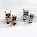 Owl Two Designs Metal Brooch Pin for Jackets and Lapels view 5