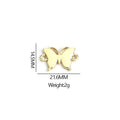 Enamel-Look And Printed Silver Gold Butterfly Alloy Pendant Components in 20 Styles view 2