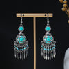 Turquoise Round Fringe