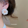 Daisy Stud Earrings in Six Soft Pastel Colorway Designs view 4