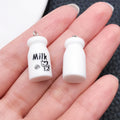 White Heart and Star Glossy Charms with 39 Listed Options view 12